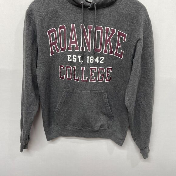 Champion Roanoke College Pullover Hoodie Sweatshirt Size Small Gray B355 -2 - Picture 15 of 15